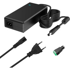 SVNOOC Power Supply 19 V 3.42 A with 5.5 mm x 2.5 mm Plug for Laptop CCTV Camera DC Pump Fan Adapter 100 ~ 240 V AC to DC Converter 65 W