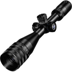 Paike Rifle Scope 3-9X40 AOE Red Green Blue Illuminated with Sun Visor