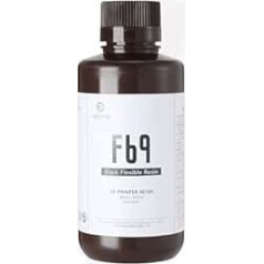 Resione F69 Flexible 3D Printer Resin, 405 nm UV-Curing DLP LCD MSLA Resin Rubber Like TPU Like Photopolymer Resin Liquid for LCD Printers (1000 g)