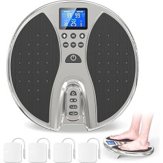 Medic Blood Circulation Stimulator for Feet & Legs, Foot Massager Muscle Stimulator - Promotes Foot Circulation, EMS Foot Massager - Relieves Discomfort in Legs and Feet with TENS Pads