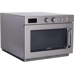 SARO SAMSUNG Microwave for Catering - 26 L - 1500 W - 5 Power Levels - Stainless Steel/Ceramic - Rotary Control - Digital Time Display - Stackable - 230 V - Model MJ2651