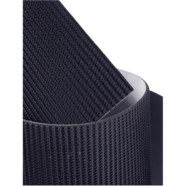 Leichter PVC-Förderband, 5 mm, grüne Transportleine für den industriellen Einsatz, 28 x 180 cm, schwarzer Übertragungsriemen für effiziente Materialhandhabung