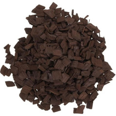 Garneck 1 Pack Oak Chips Wine Barrel Wine Chips Wine Non Slip Handle Wine Barrel Whisky Pure Handmade Wine Accessories for Whisky Brewing Wine Supplies Roasted Chips Dark Brown