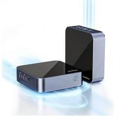 DreamQuest Mini PC Windows 11 Pro Prefabricated 32GB DDR4 1TB M.2 PCIe SSD, Type C (Max 10Gbps) Intel N95 (up to 3.4Ghz) Micro Desktop Computer with 4K @ 60Hz HDMI DP Port/WiFi 5/BT 5/LAN/USB3.2/TF Card