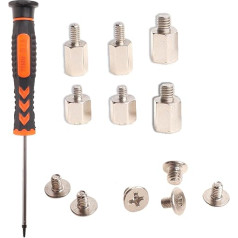 7 Pcs M.2 SSD Screws Set Screws with Magnetic Screwdriver Universal Motherboard for ASUS Gigabyte MSI PS5