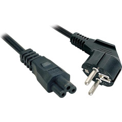 Lindy 30406 Câble secteur pour Notebook 3 m Noir