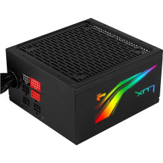 AeroCool Lux RGB m 550W - Modular RGB Power Supply, 80Plus Bronze 230V