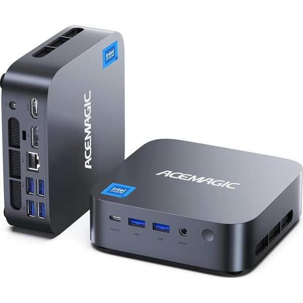ACEMAGIC Mini PC, Intel Core i9-13900HK (14 Cores, 5.4GHz) 32GB DDR4 RAM 1TB PCIe 4.0 SSD, USB4 Type-C+HDMI 2.0+DP1.4, WiFi 6E, 2.5G LAN, 11 Pro Micro Desktop Computer for Gaming, 3D Rendering