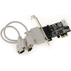 Kalea – Controleur PCIe Graphics Card Series RS232 Pos – 2x Ports COM UART with DB9 – Chipset: Oxford OXPCIe952 – Power Supply for the Ports RS232 5 V/12 V