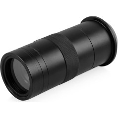 Waveshare Industrial Microscope Lens with 100X Magnification, C/CS Mount, Compatible with Raspberry Pi HQ Camera