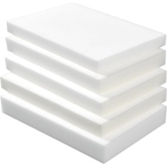 Hochdichtes Schaumstoffkissen für den Innen- und Außenbereich, Haustierfreundlich, Esszimmerhocker, Sofa, Wohnmobil, Gartenbank, Rollstuhlstütze (90 x 60 cm) – Komfort und Haltbarkeit