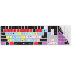 Shortcut Cover for Final Cut Pro - Compatible with Apple Magic Keyboard with TouchID - from Editors Keys