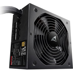 Sharkoon WPM Gold Zero 650W, 80 Plus Gold, Semimodular