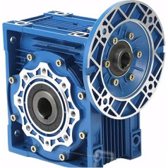 NMRV090 Schneckengetriebe-Drehzahlminderer 100B5 Flansch mit 28 mm Eingangswelle 35 mm Ausgangsbohrung Metallgetriebe