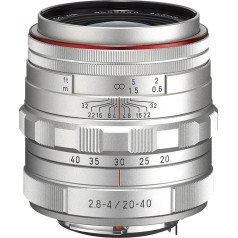 Pentax HD DA 20-40mm f/2.8-4.0 ED Lens - Silver