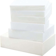 Hochdichte Sofakissen-Ersatzpolster, Polsterschaum, Stuhl- und Hockerkissen jeder Größe