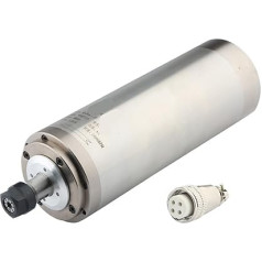 1.5 kW Er16 ER11 220 V Water-Cooled Spindle Motor 80 mm Diameter 4 Bearings (1.5 kW ER16 220 V)