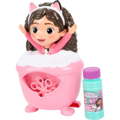 GABBY'S Dollhouse Bubble Machine, Gaby and Dollhouse, Gabby Cat, Battery Operated