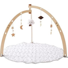 Spielzimmer aus Holz, für den Innenbereich, für Spielgymnastik, sensorisches Spielcenter, Hängestange des Rahmens für Kinder, Spiel-Fitnessstudio für Kinder