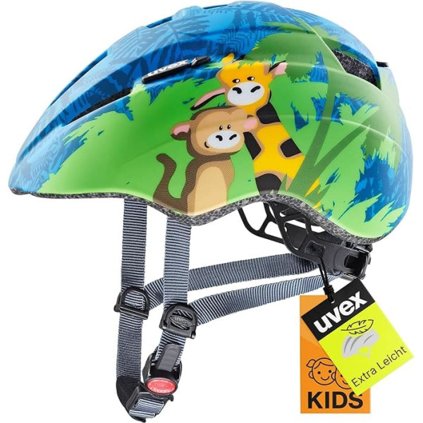 uvex Kid 2 cc - Leichter Kinder-Helm für Kinder - individuelle Größenanpassung - erweiterbar mit LED-Licht