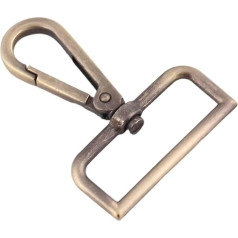 Drehbare Schnalle, drehbar, drehbare Karabinerschnalle aus Metall, Türfeder for Drücken, Zubehör for Geldbörsen