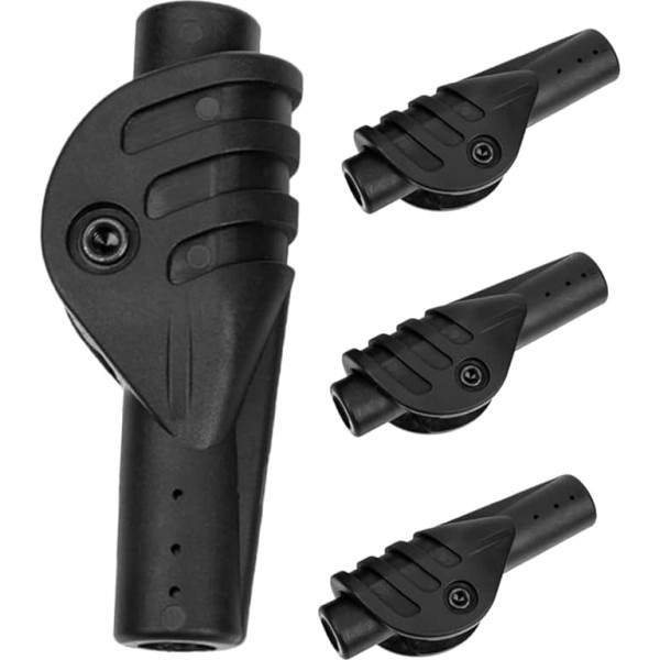 4 Pieces Replacement Poles for Tents Tent Pole Connectors Camping Accessories Tent Repair Support Rod Connection Tent DIY Repair Kit Non-Slip Surface Outdoor Activities Stable