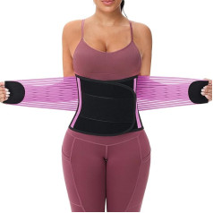 KOOCHY Waist Trainer for Men and Women - Sculpt Touch Waist Trainer Back Support for Weight Loss Workout Fitness Gym Sports