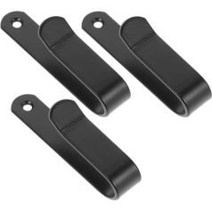 Hohopeti 3 Stück Snowboard Wandhaken aus Robustem Material Wandhalterung zur Platzsparenden Aufbewahrung und Präsentation von Skateboards und Snowboards Einfache Montage für Indoor