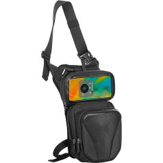 Leg Bag, Waterproof Motorcycle Leg Bag for Men, Waterproof Waist Bag with Adjustable Waist Belt for Tools, Bicycle & Everyday Use