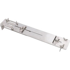 Jeffergarden Adjustable Whetstone Holder, Stainless Steel Whetstone Base with Wing Nut, Fits Sinks with 12.8-16.93 Inch and 2.76-9.25 Inch Whetstones for Convenient Sharpening of