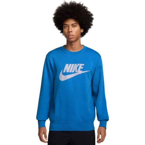 Vīriešu sporta apģērbs Club zils sporta krekls FN3890 435 / M