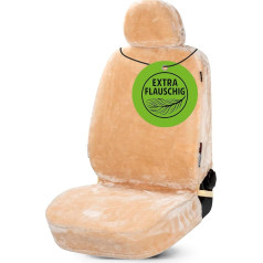 Walser Teddy Car Seat Cover, Faux Fur Car Seat Cover, Fluffy Protective Cover