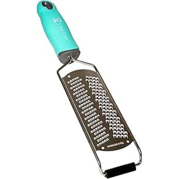 SimSim Super Sharp Professional Grater 2 in 1 Kitchen Grater Stainless Steel Dishwasher Safe Premium Quality