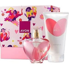 Avon Women's Fragrance Set Love U Gift Set Eau de Parfum Spray & Body Lotion