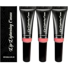 Lightening Lip Balm and Whitening Cream for Dark Lips - 10ml Deep Moisturising Lip Scrub, Moisturising Lip Treatment for Women and Men (3)