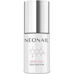 NEONAIL UV Nail Polish Base 6-in-1 Silk Protein, 7.2 ml