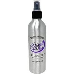 Aloe Stencil Plus + Trigger Liquid Tattoo Stamp 220 ml - INKgrafiX® Germany - Professional Studio - IG54722 - Matrix Liquid Aloe Vegan