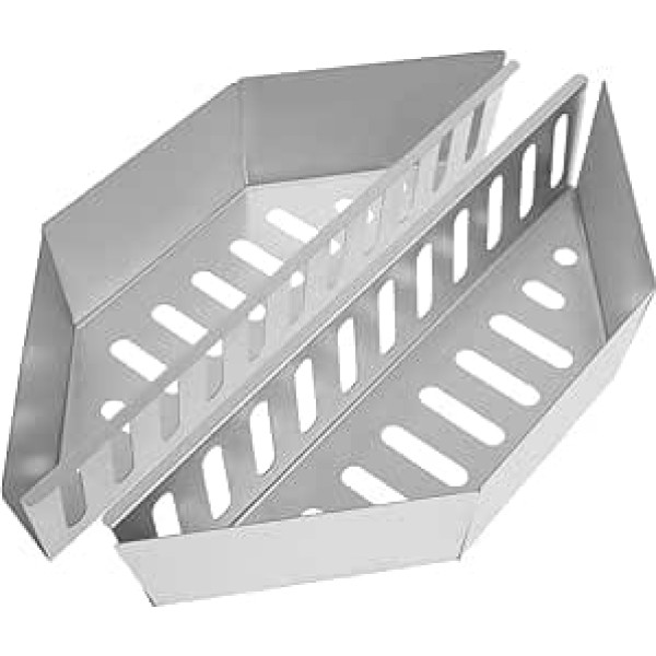 Osmond Charcoal Basket Char-Basket Wood Chip Holder for Outdoor BBQ Heat Resistant Charcoal Briquette Holder