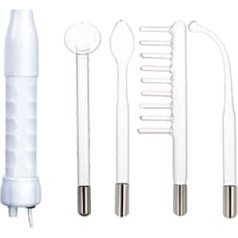 High Frequency Skin Therapy Device Portable Plastic+Glass+Metal Acne Skin Tightening Wrinkle Reduction EU Plug