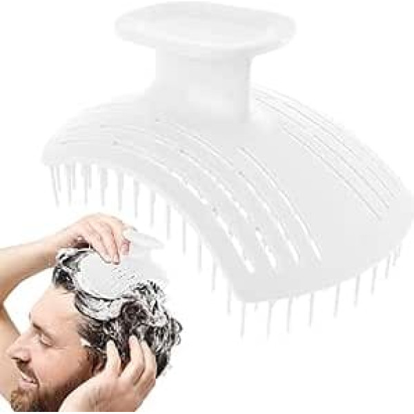 Scalp Exfoliating Brush for Scalp Portable Anti-Itching Head Massager Soothing Shampoo Comb for Wellness & Shower Hair Care