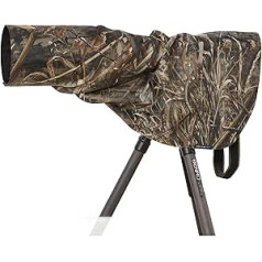 ROLANPRO Waterproof Telephoto Lens Rain Cover for Canon RF 100-500mmF5.6, Sigma 150-600mm F5-6.3 DG OS HSM C for Sony/Nikon 100-400, XS, Length: 60cm