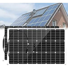 Hocheffizientes Mookristallin-modul Pv Power, 2pcs 800w Solar Pael Kit Tragbare Stromversorgung Statio Für Schuppen, Wohnmobile Und Andere Netzunabhängige Anwendungssysteme