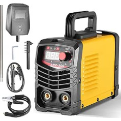 Welding Machine, 300A 220V Portable Inverter Welder, IGBT Welding Machine with Digital LCD Display and Electrode Welding Function for Automotive, Plumbing and DIY