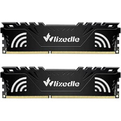 DDR3 Desktop Memory RAM 16GB Kit (2x8GB) 1333MHz CL9 UDIMM, PC Memory Module PC3-10600 240-Pin 1.5V Non-ECC 2Rx8 Computer Memory Upgrade for Computers, Black