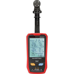 UT673PV Solar MPPT Meter Photovoltaik Panel Tracker Tester Maximale Leistung Vmp Lmp Voc Lsc PV Multimeter(UT673PV Standard)