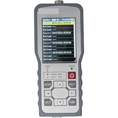 Push-Pull-Messgerät, Tragbarer Spannungsdruck Tragbares Handkraftmessgerät Zugspannungsdruck Digitales Werkzeug Alarm Spitzendatenerfassung LCD-Messgerät(Meter)