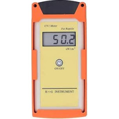 EDEDE UV Meter, UV Index Gauge, Digital High Precision UVI Tester, LCD Display, Solar Ultraviolet Detector for Light Measurement