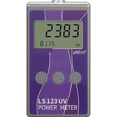 UVB Meter Portable UV Meter LS123 Measure the Power Intensity of Ultraviolet Radiation and Radiation Density as well as Rejection Rate