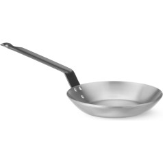 Oglekļa tērauda panna Lyonnaise Ø 280 mm