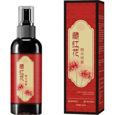 Kräuter-Haarspray mit Safran-Essenz, Haarpflege-Essenz-Spray, stärkt die Haarwurzeln, verhindert Frizz und beugt Haarausfall und grauem Haar vor.